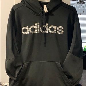 Adidas Black Hoodie! Size XL
